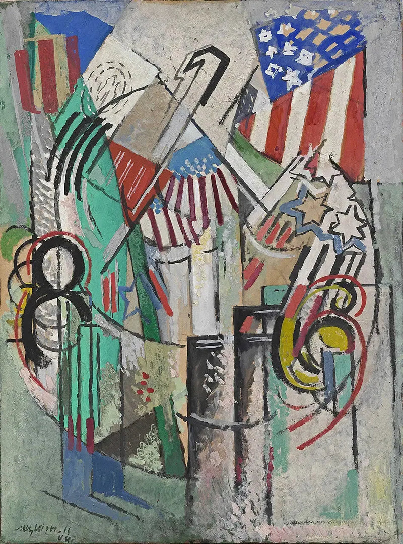 El precio del corte Astor (Las Banderas) - Albert Gleizes