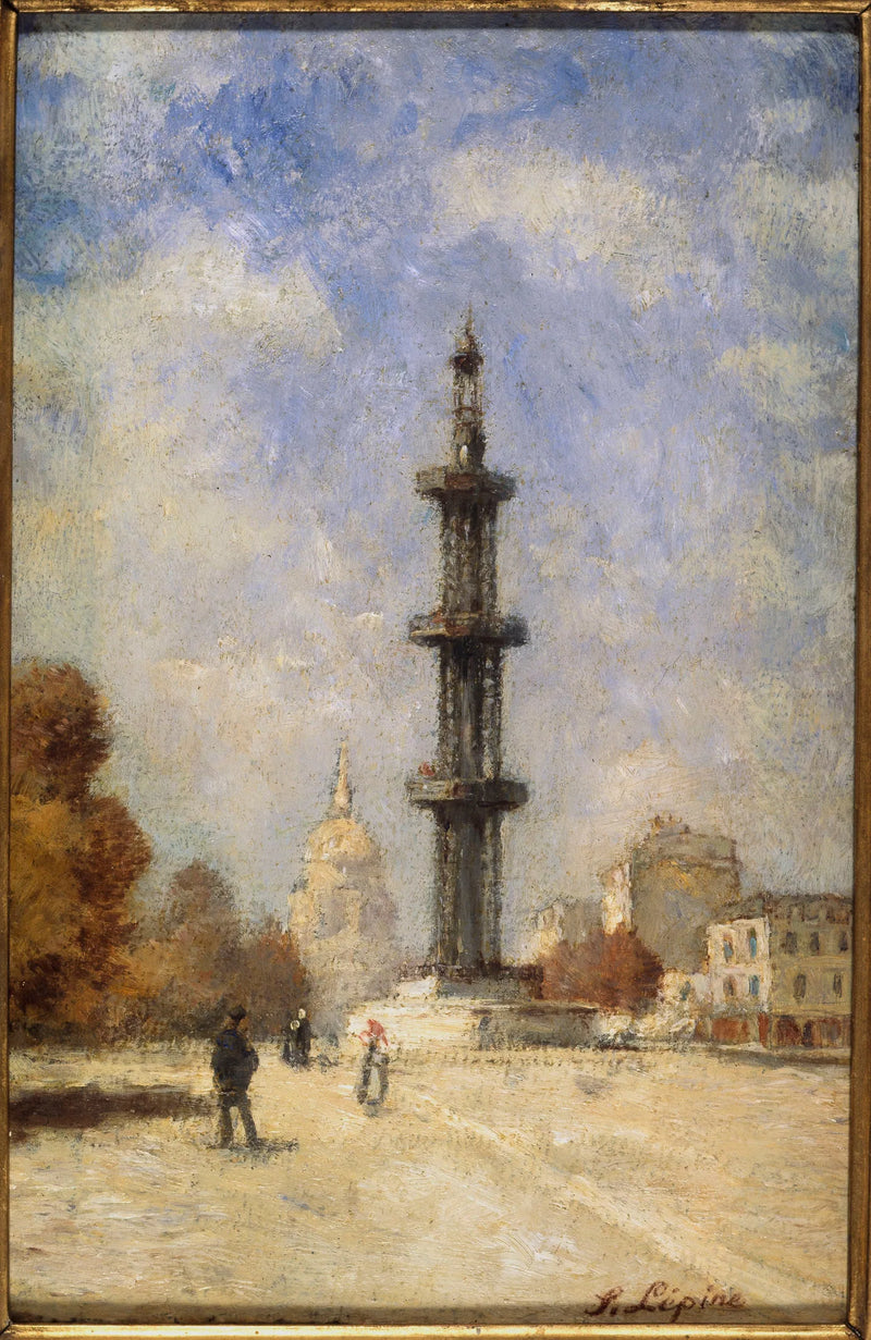 El pozo artesiano de Grenelle (plaza de Breteuil) - Stanislas Lépine
