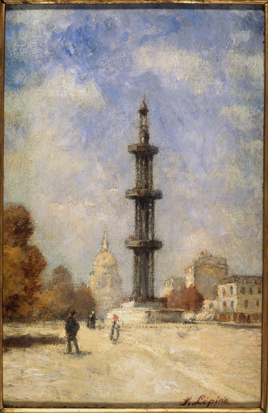 El pozo artesiano de Grenelle (plaza de Breteuil) - Stanislas Lépine