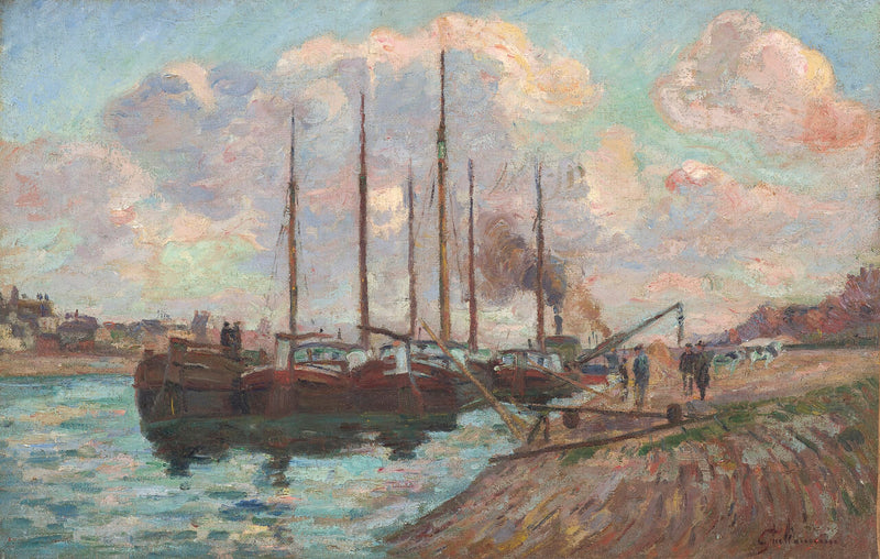 El Muelle de Austerlitz - Armand Guillaumin