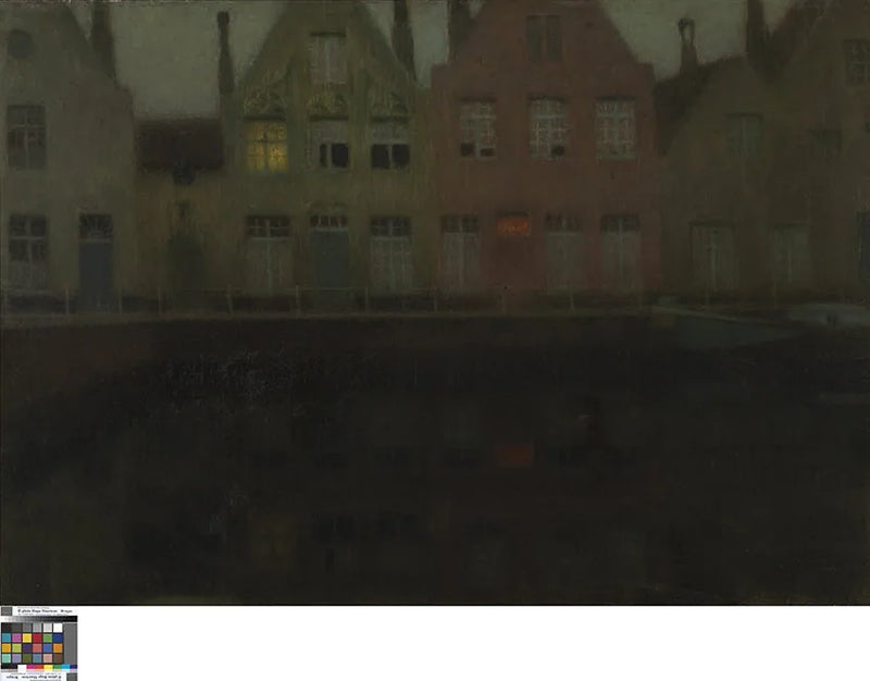 El muelle - Henri Le Sidaner