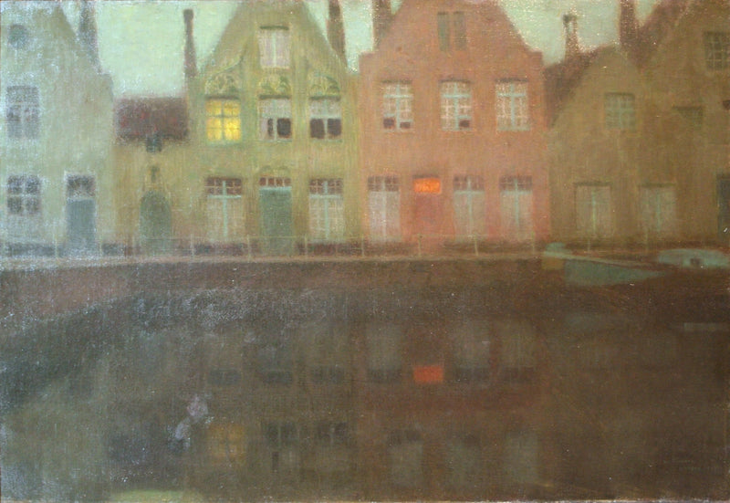 El muelle - Henri Le Sidaner