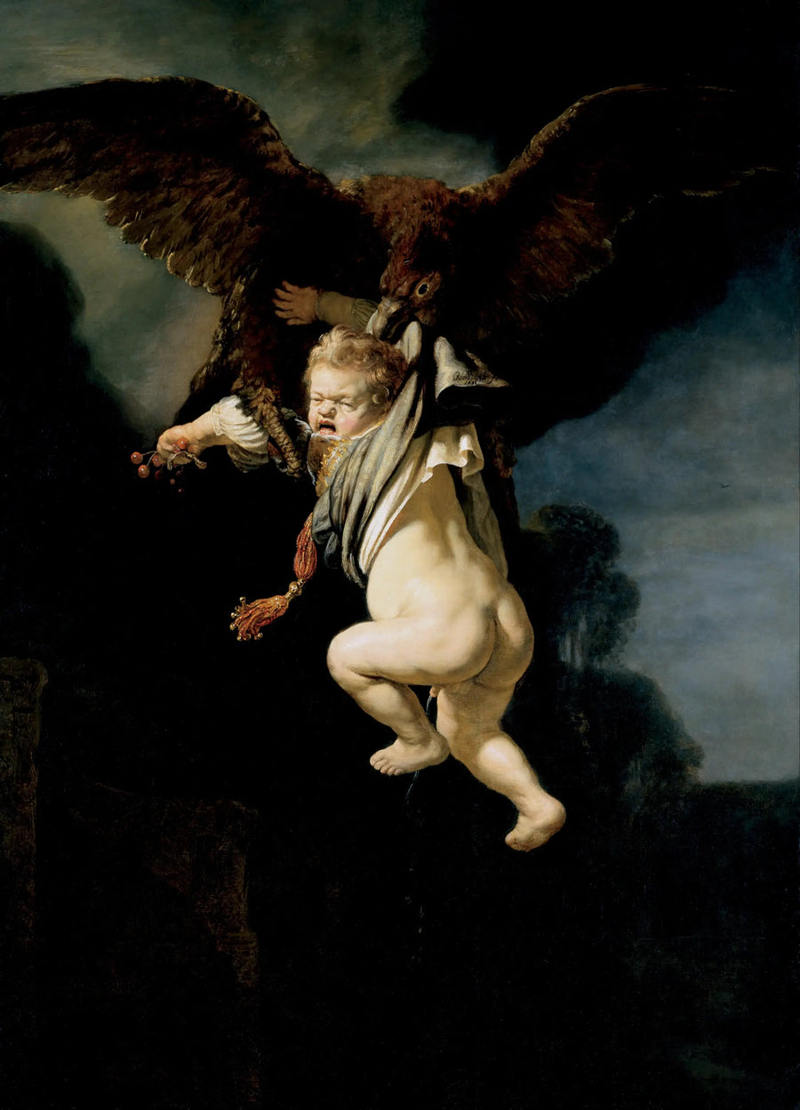 El rapto de Ganimedes - Rembrandt