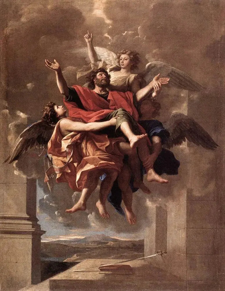El Encantamiento de San Pablo - Nicolas Poussin