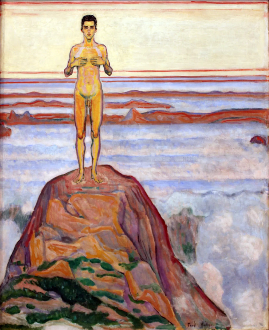 La mirada en el infinito - Ferdinand Hodler