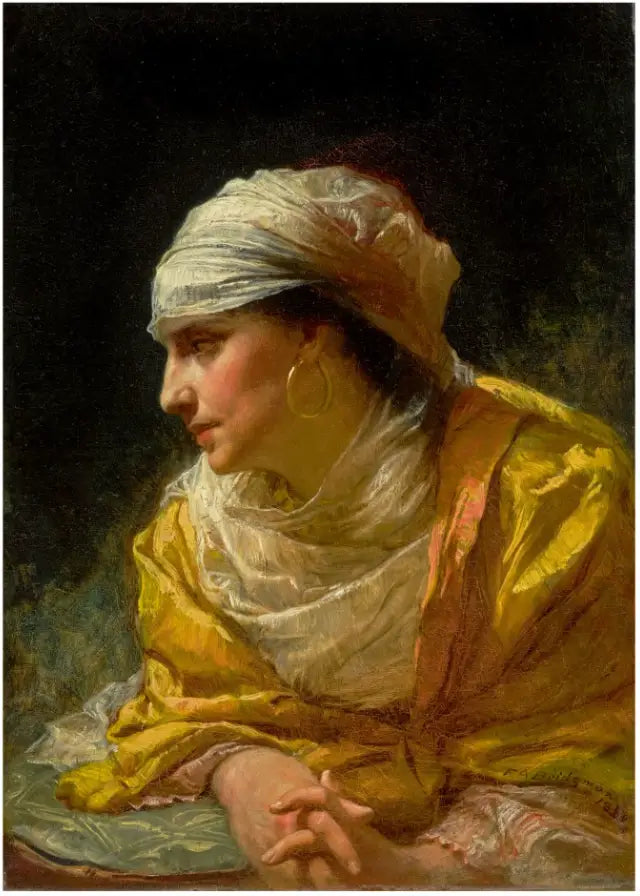 La mirada - Frederick Arthur Bridgman