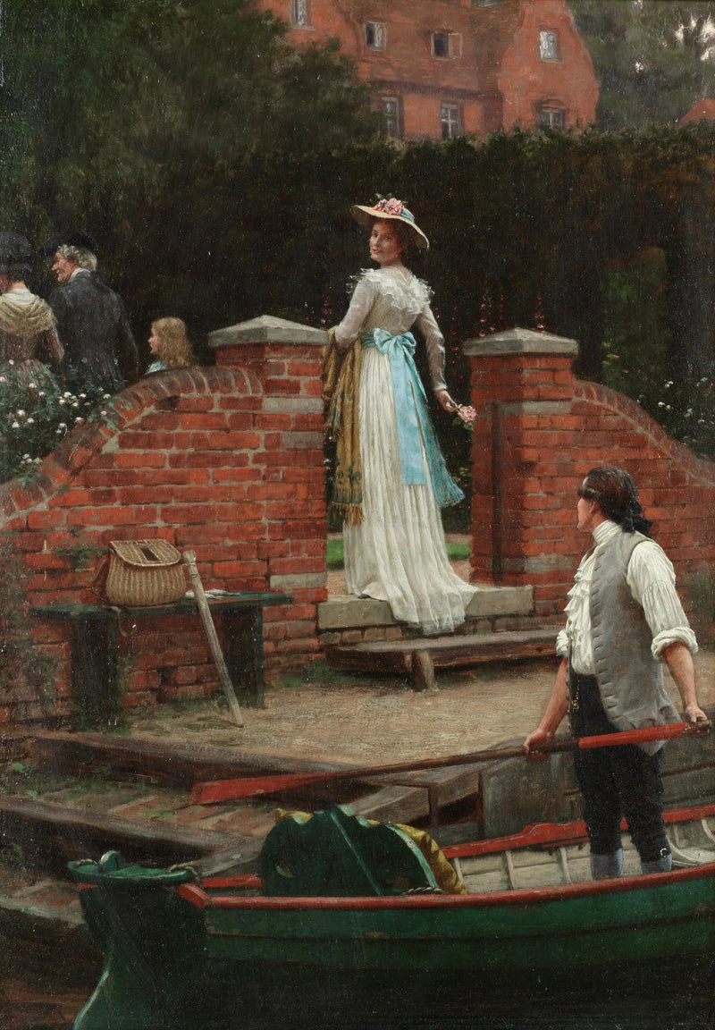 La mirada que encanta - Edmund Blair Leighton
