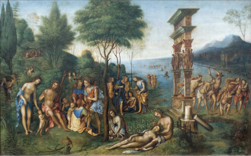 El Reino de Comus - Andrea Mantegna