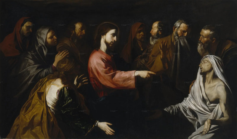 La Resurrección de Lázaro - Jusepe de Ribera