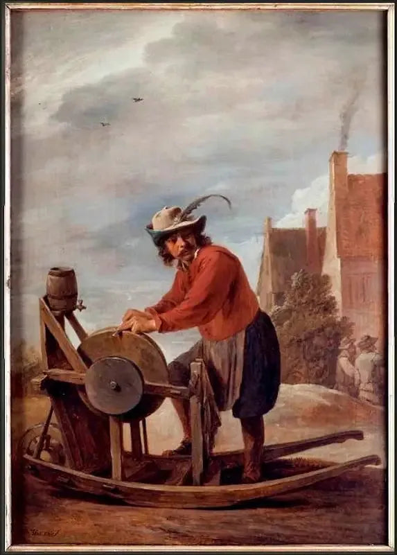 El afilador - David Teniers el Joven