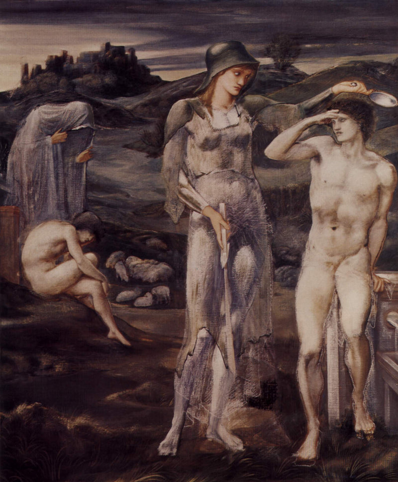 La reunión de Perseo - Edward Burne-Jones
