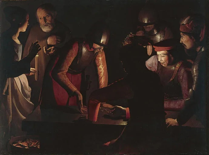 La negación de san Pedro - Georges de La Tour