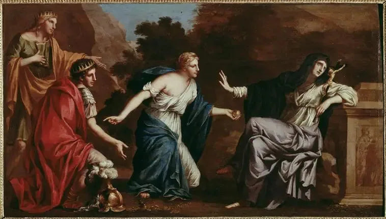 La renuncia de Louise de la Vallière - Jean Nocret
