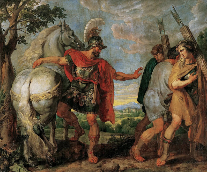 La devolución de los lictores - Peter Paul Rubens