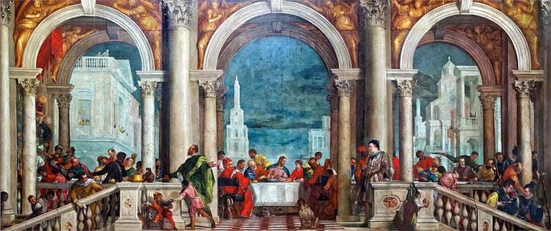 La comida en Levi - Paul Véronèse