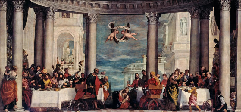 La comida en Simón el Fariseo - Paolo Veronese