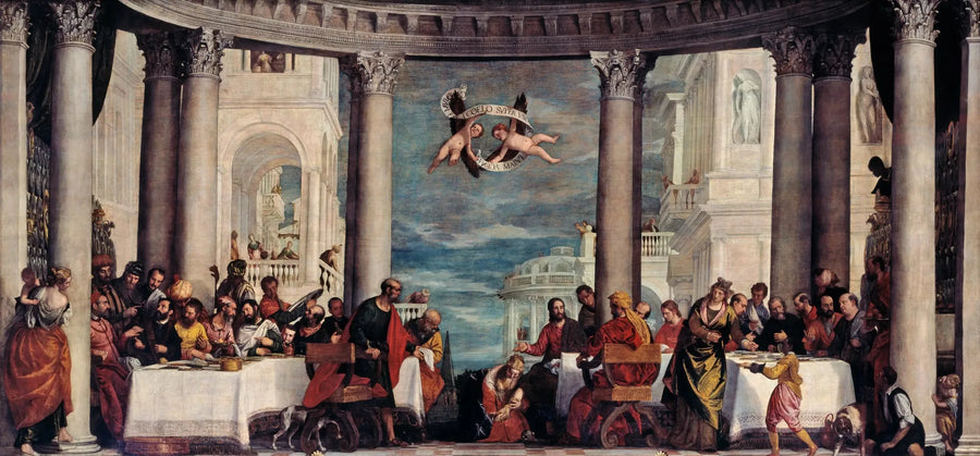 La comida en Simón el Fariseo - Paolo Veronese