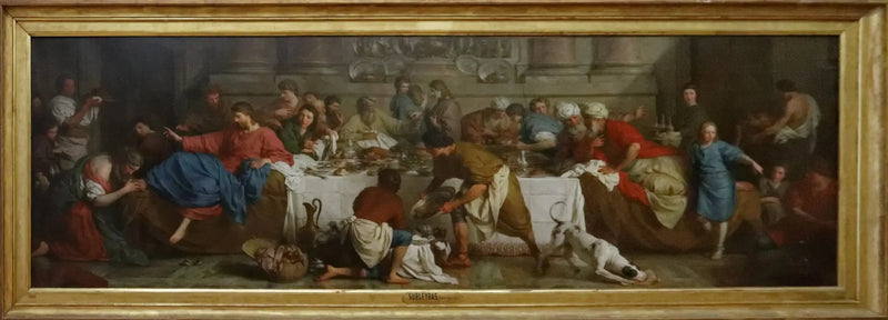 La comida en casa de Simón - Pierre Subleyras