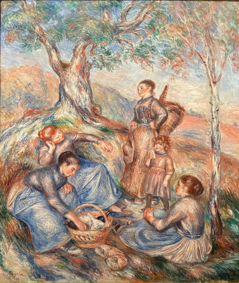 La comida de los vendimiadores - Pierre-Auguste Renoir