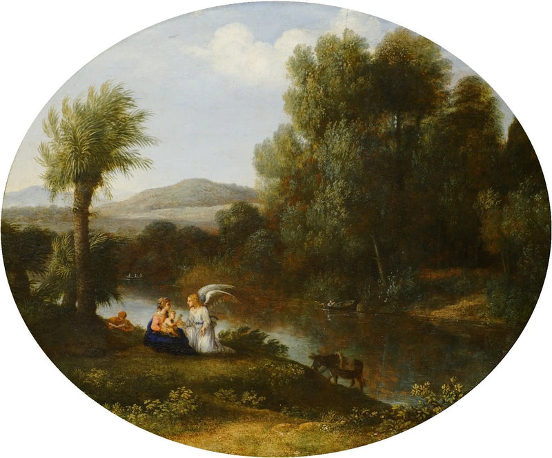 El Reposo durante la huida a Egipto - Claude Lorrain