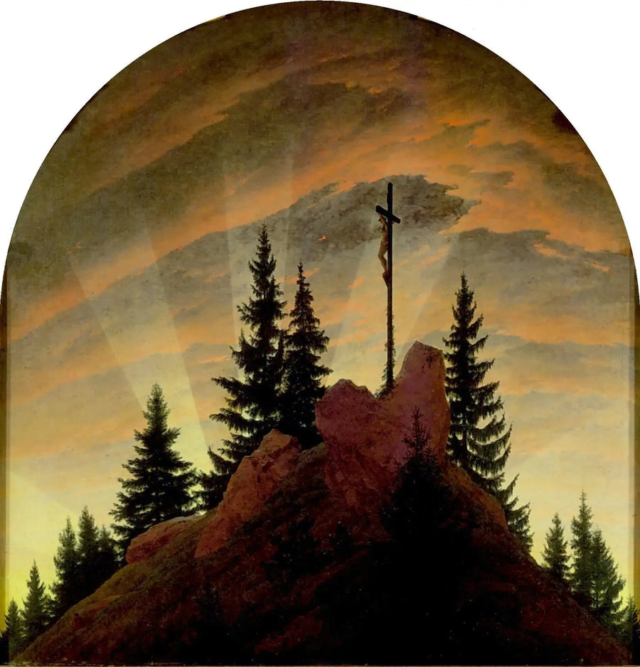 El Retablo de Tetschen - Caspar David Friedrich