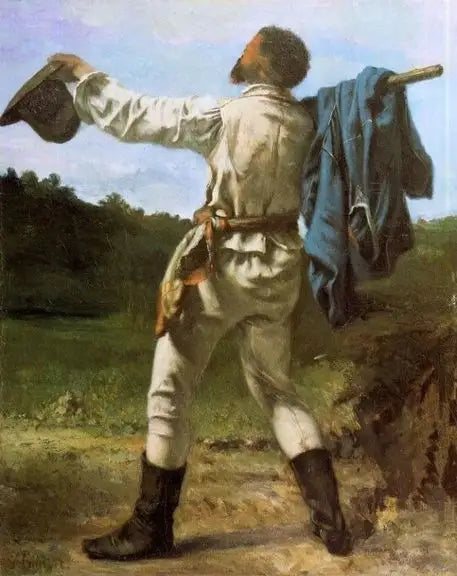 El regreso a casa - Gustave Courbet
