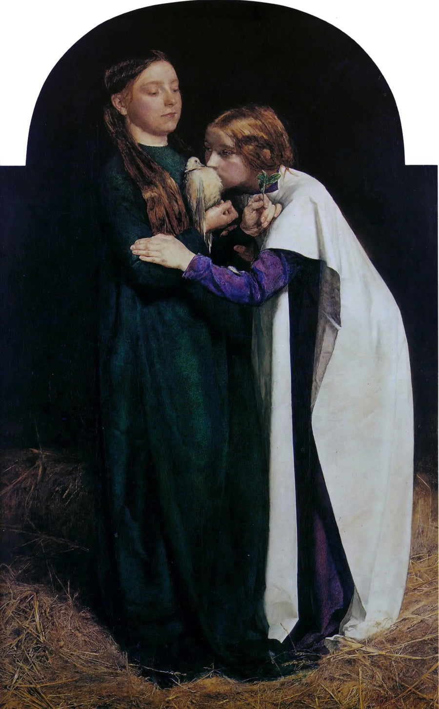 El regreso de la paloma en el arca - John Everett Millais