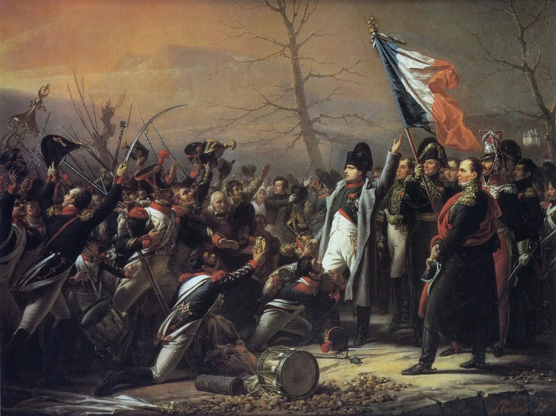 El regreso de Napoleón de la isla de Elba - Charles de Steuben