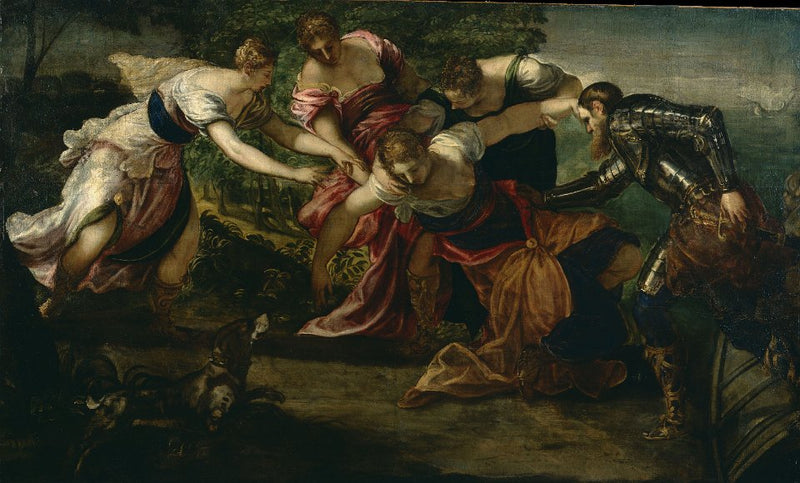 El regreso de Pompeyo después de la batalla de Farsalia - Jacopo Tintoretto