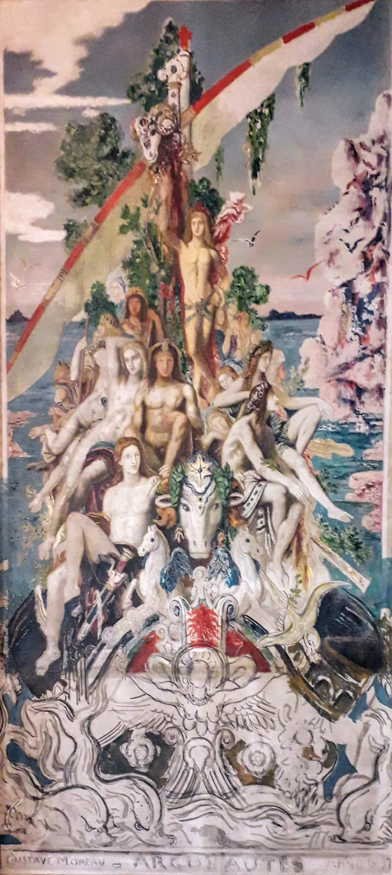 El regreso de los argonautas - Gustave Moreau