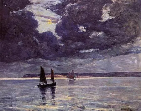 El regreso de los barcos de pesca - Maxime Maufra