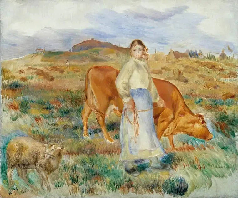 El regreso de los campos - Pierre-Auguste Renoir