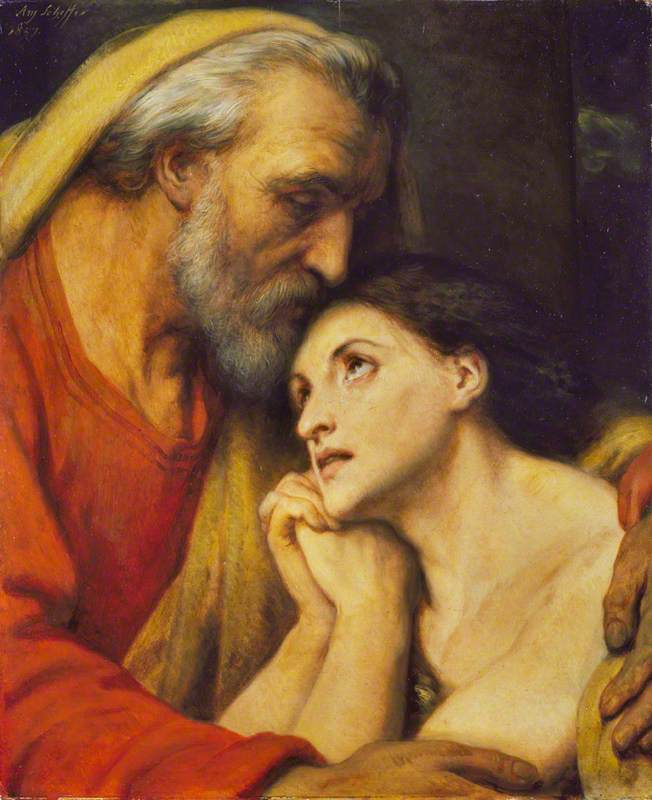 El regreso del hijo pródigo - Ary Scheffer