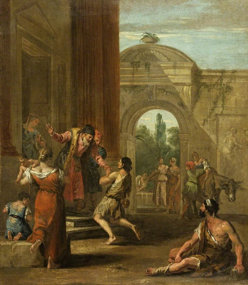 El regreso del hijo pródigo - Sebastiano Ricci