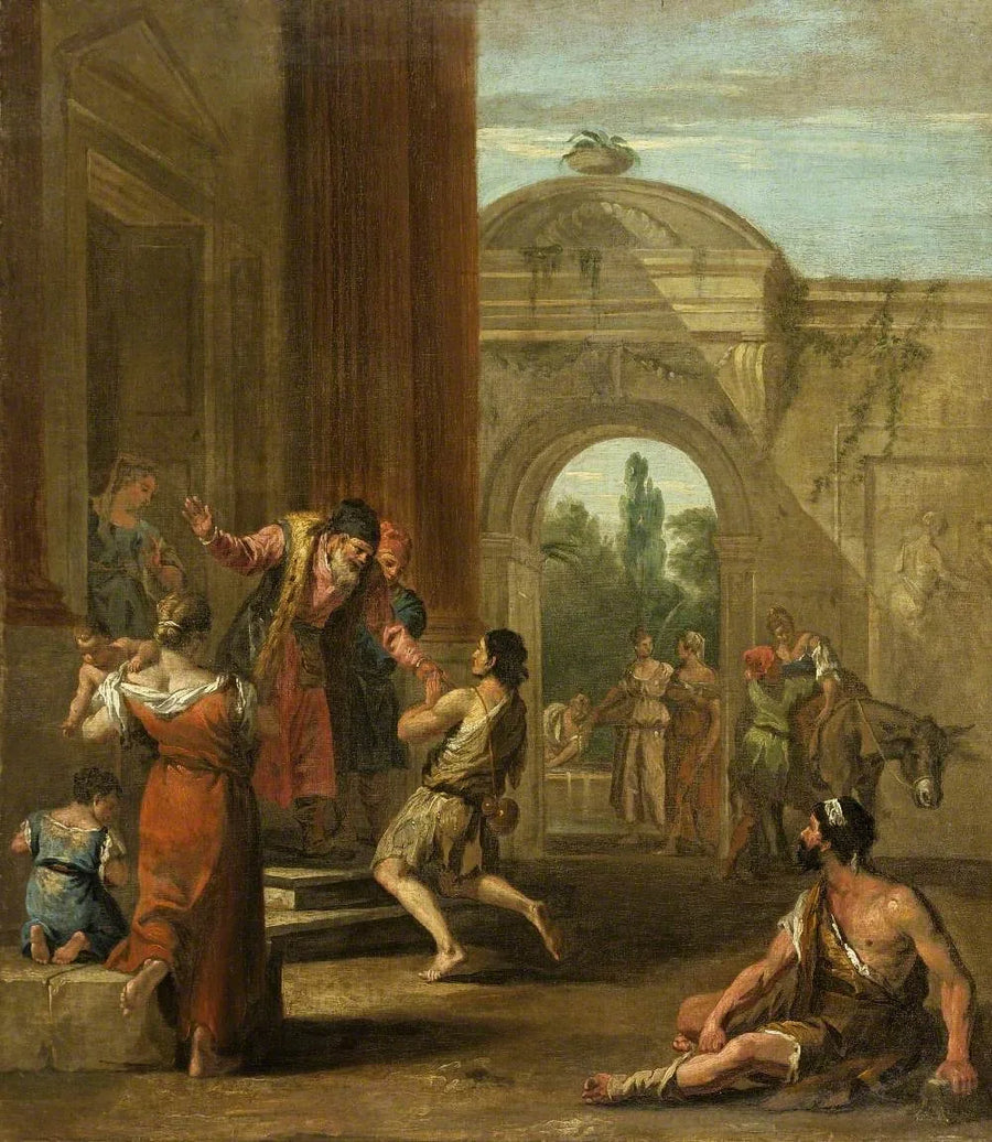 El regreso del hijo pródigo - Sebastiano Ricci