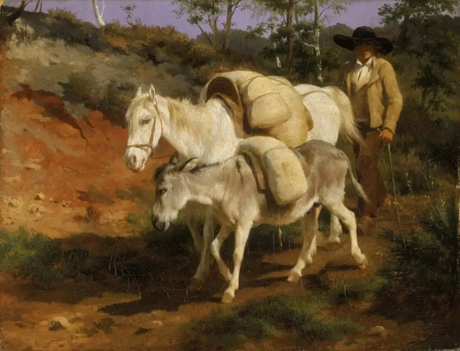 El regreso del molino - Rosa Bonheur