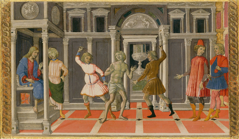 Le Rêve de Saint Jérôme - Matteo di Giovanni image 1 tableau peint à l’huile sur toile