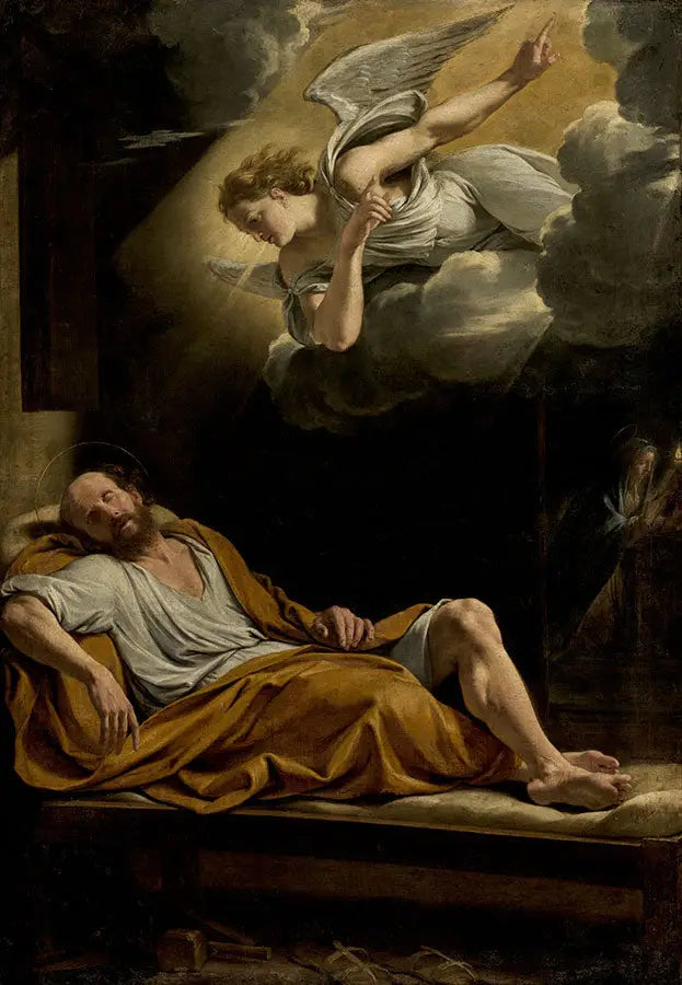 El sueño de San José - Philippe de Champaigne