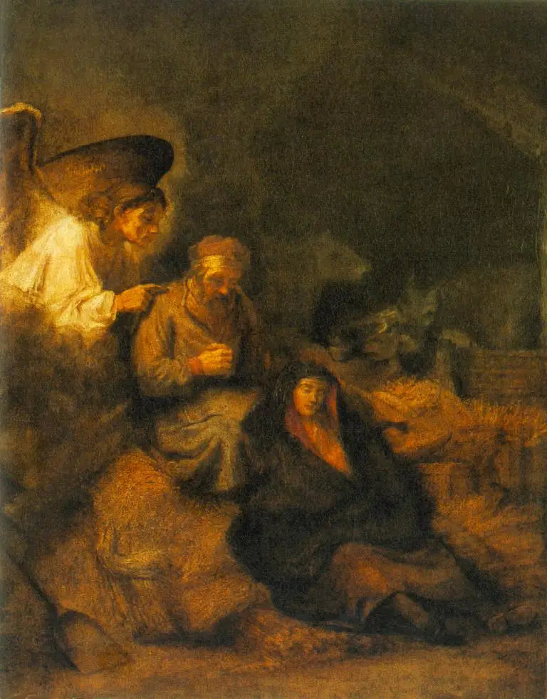 El sueño de San José - Rembrandt