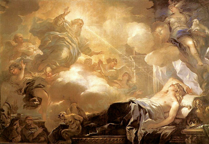 El Sueño de Salomón - Luca Giordano