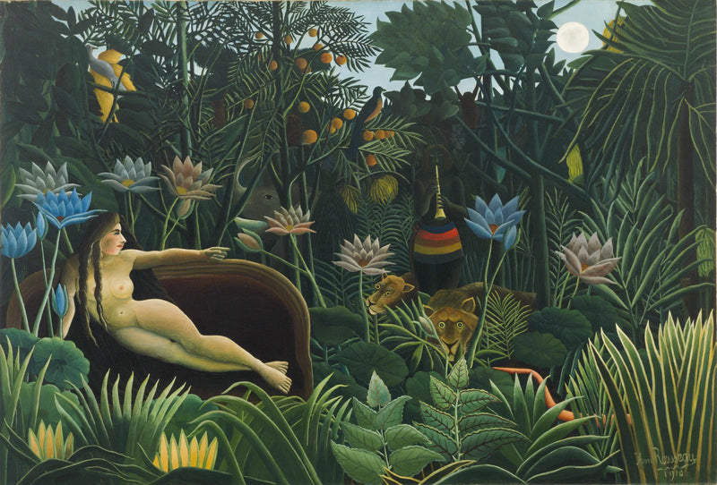 El Sueño - Henri Rousseau