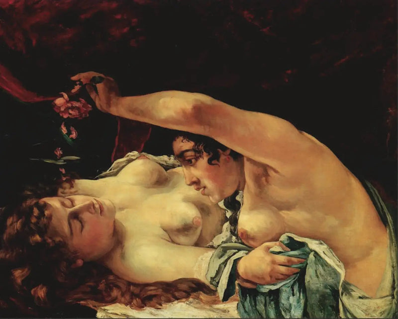 El Despertar - Gustave Courbet
