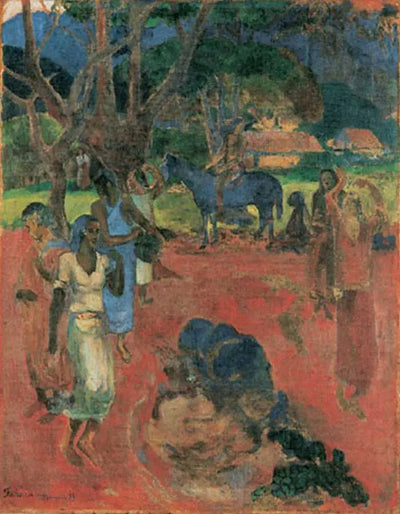 Reproduction du tableau « Le Réveil - Paul Gauguin » par Alpha Reproduction en peinture à l’huile
