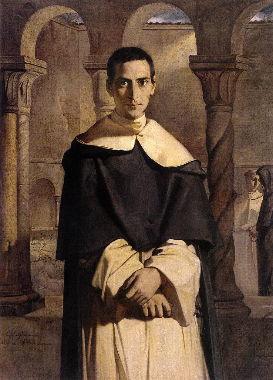 El reverendo padre Dominique Lacordaire de la orden de los hermanos predicadores - Théodore Chassériau