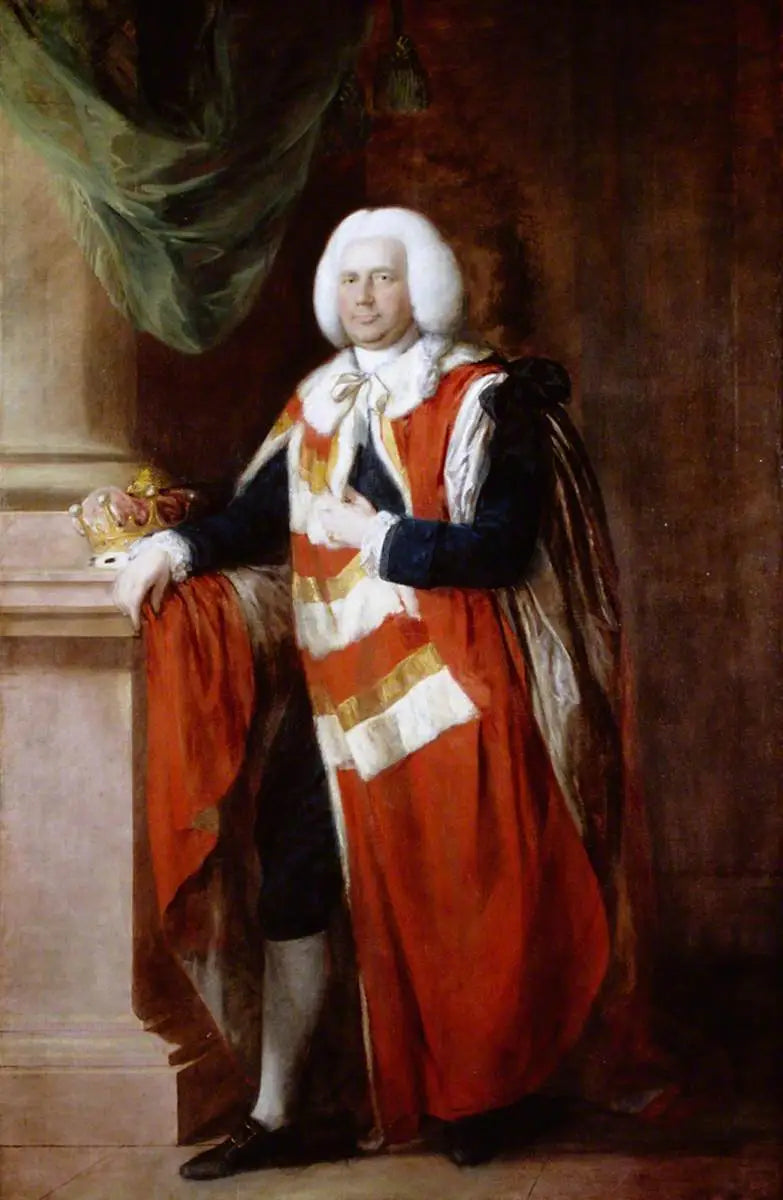 El reverendo Robert Sherard (1712–1799), 4º conde de Harborough - Thomas Gainsborough