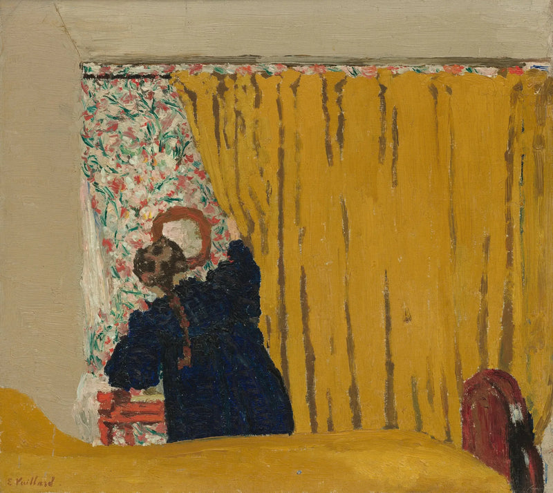 La cortina amarilla - Édouard Vuillard