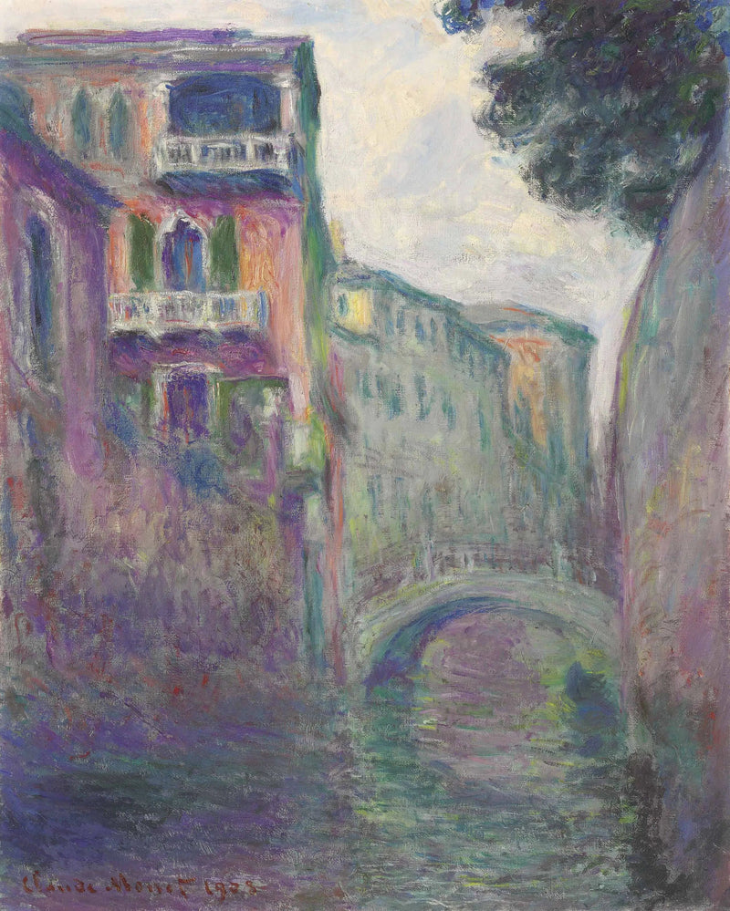 El Río de la Salute - Claude Monet