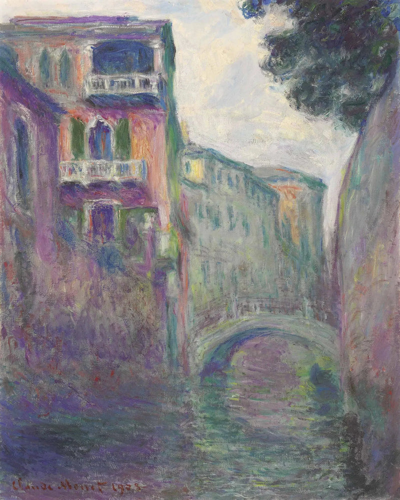 El Río de la Salute - Claude Monet