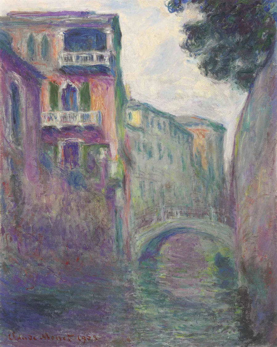 El Río de la Salute - Claude Monet