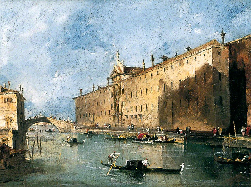 El « Río de los Mendigos » - Francesco Guardi